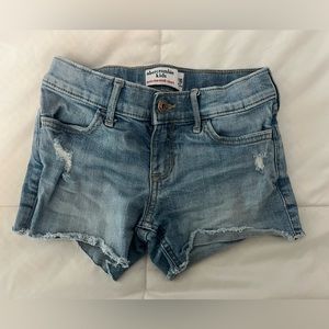 Abercrombie Kids Blue Denim Shorts